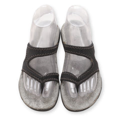 Women's Split Toe Strappy Slide Sandal