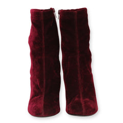 Kenneth Cole Ankle High Heel Velvet Boots