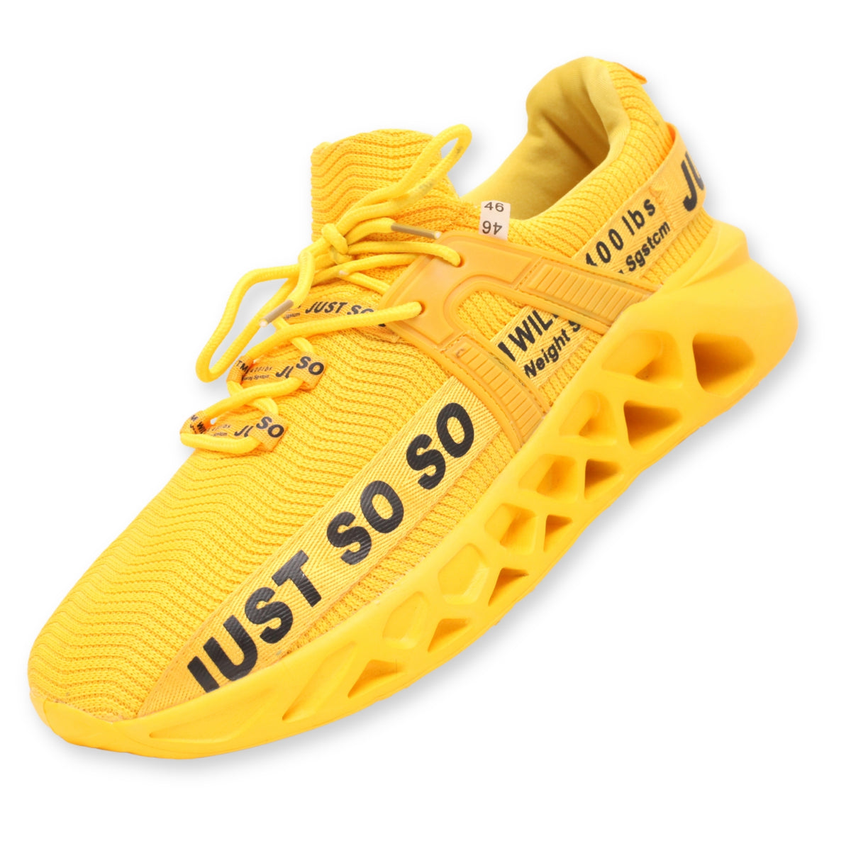 "Just So So" mesh running shoes