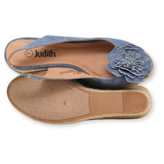 Judith Denim Women Wedge Sandal