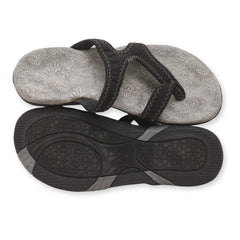 Women's Split Toe Strappy Slide Sandal