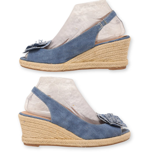 Judith Denim Women Wedge Sandal