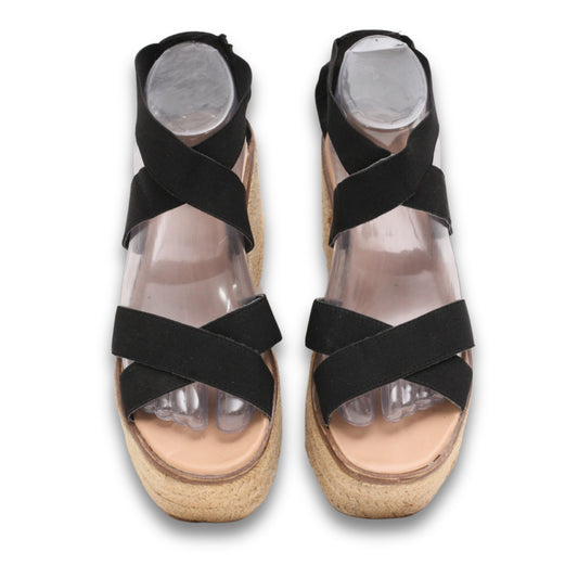 Justfab Wedge woven Rope Platform Sandals
