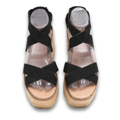 Justfab Wedge woven Rope Platform Sandals