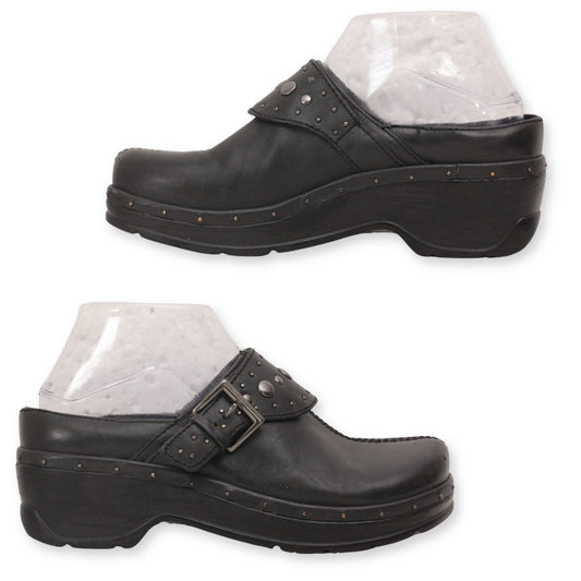 KLOGS Women's Austin Leather Buckle Mule