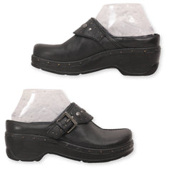 KLOGS Women's Austin Leather Buckle Mule