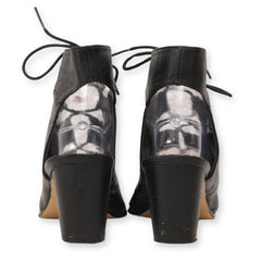 FIRENZE LaceUp Block Heels