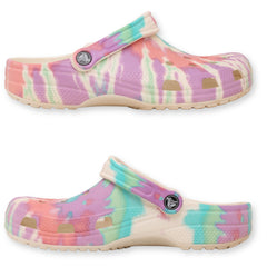 Crocs Classic Tie-Dye Graphic Clog