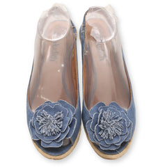 Judith Denim Women Wedge Sandal