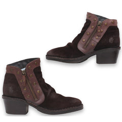 Fly London Side Zipper Booties