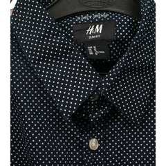 H&M Men's Slim Fit Easy-Iron Shirt