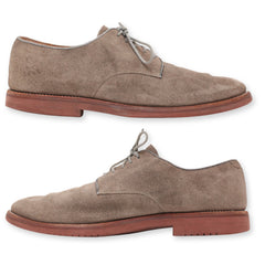 Suede Lace-Up Men's Dress Shoes