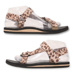 Women's Open-toe Animal Print Sandal