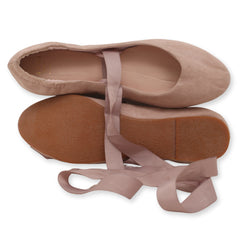 RANDA ribbon ankle ties ballet flats