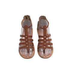 "Gap" Gladiator Strap Zipper Flats