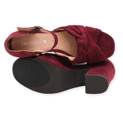 Chelsea Crew Knotted Block Heel