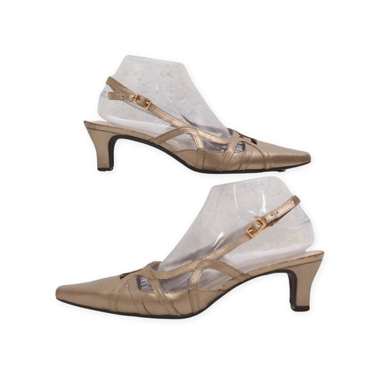 "Cloud Walkers" Ankle Strap Heels