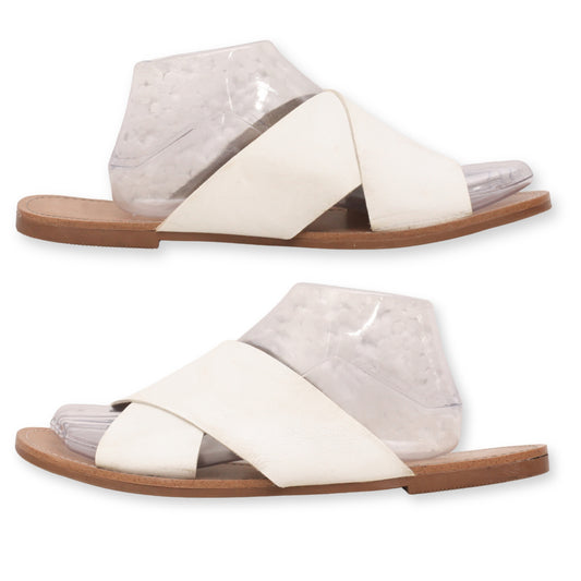 Faded Glory Cross Straps Sliders