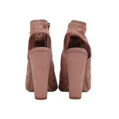 "Stylish Flower Booties Heels"