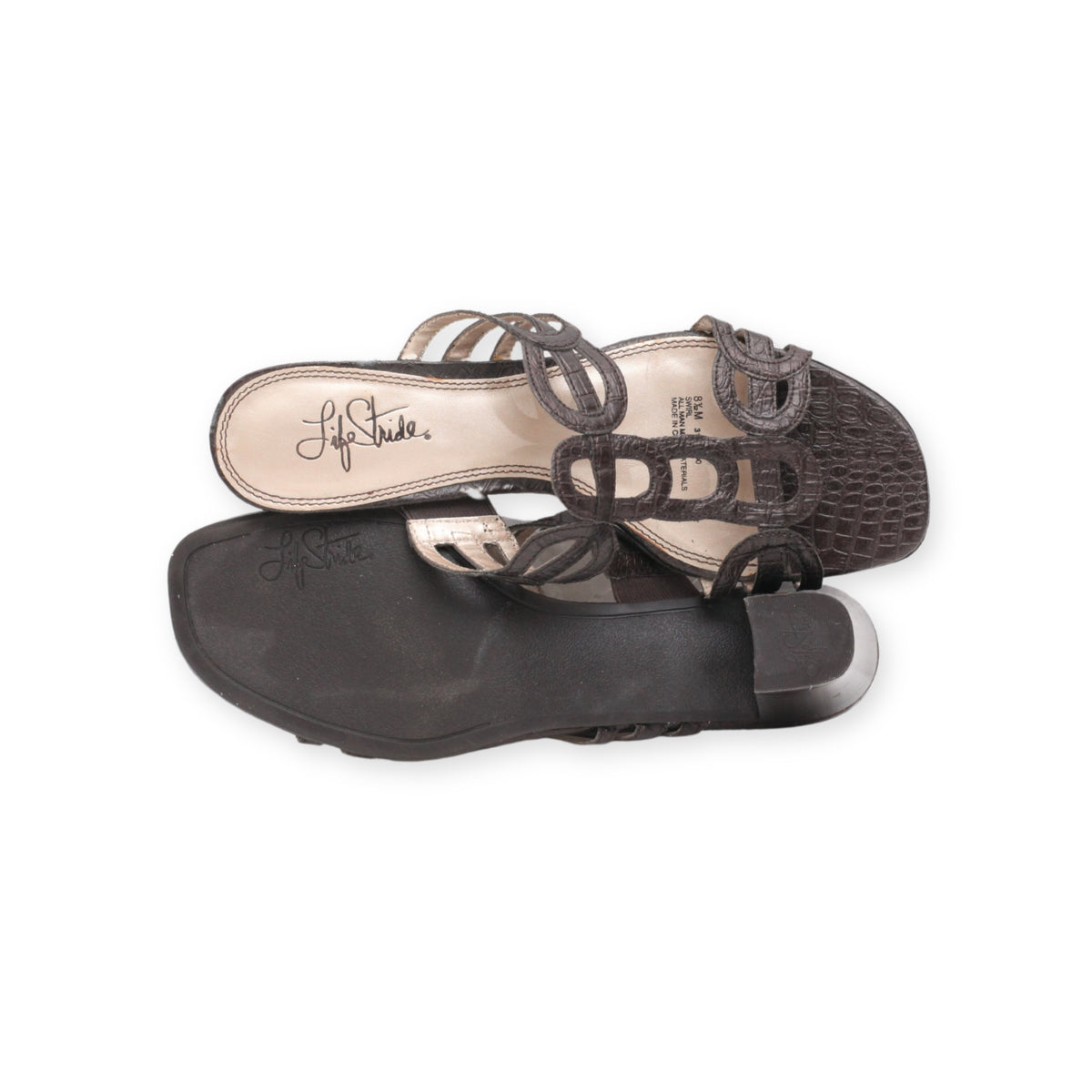 "Life Stride" T Strap Stylish Heels