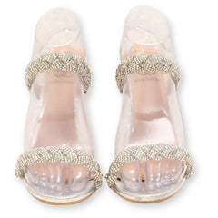 Daisy Fuentes braided strap Heels