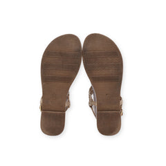 T Strap festive Flats