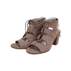 "Time And Tru" Gladiator Booties Heels