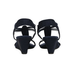 "New York" T Strap Wedges