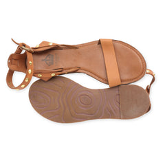 Crown Ankle Strap Flats