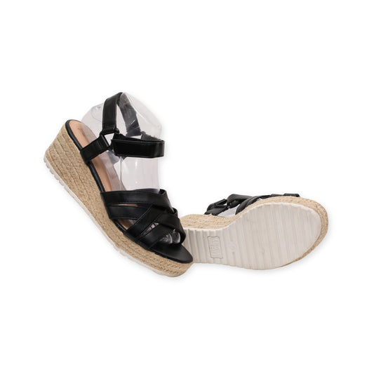 "Time and Tru" Strappy Wedges