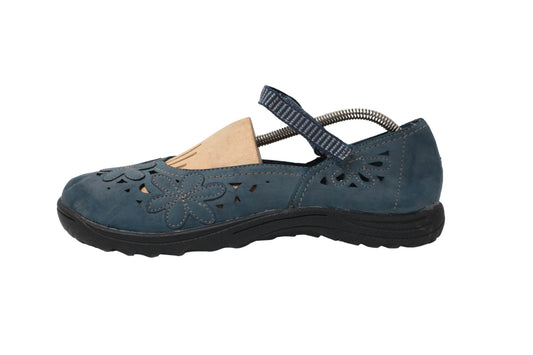 Floral Flats Shoes by "Earth Spirit"