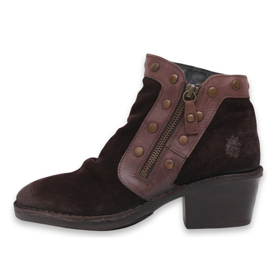 Fly London Side Zipper Booties