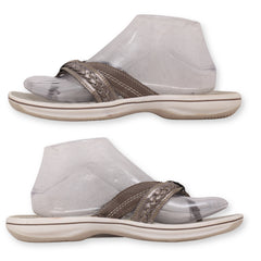 Clarks Women's Braid Strap Slippers