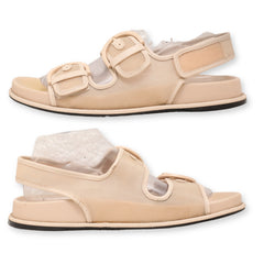 Zara Double Buckle Strap Sandal