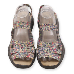 Bernie Mev Woven Slip on Sandal