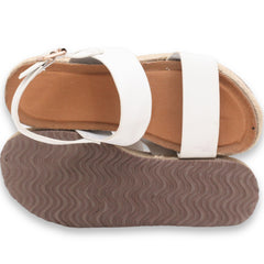 Strappy Woven Comfort Platform Sandals