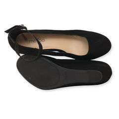 Me Too Ankle Strap Wedge Court Shoes