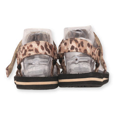 Women's Open-toe Animal Print Sandal