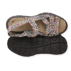 Bernie Mev Woven Slip on Sandal