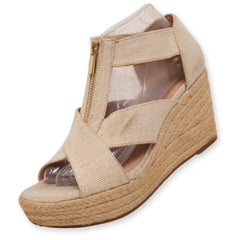 A New Day Macie Zip Front Wedge Sandal