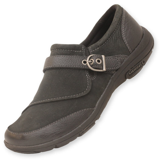 MERRELL Buckle Strap Women's Mules