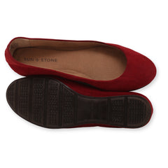 Sun + Stone Women's Eliana ballet flats