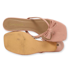 Lemonade Strap Bow Low Heels