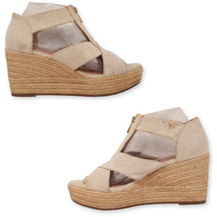 A New Day Macie Zip Front Wedge Sandal