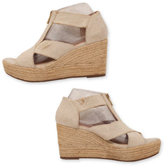 A New Day Macie Zip Front Wedge Sandal