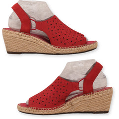 Clarks Petrina Gail Nubuck Wedge Sandal