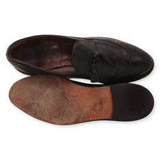 Leather Men's Tassels Loafers