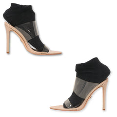 VIVIANLY Transparent Straps Heels