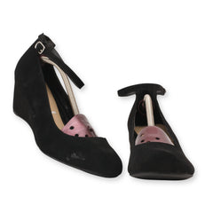 Me Too Ankle Strap Wedge Court Shoes