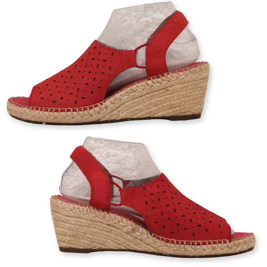 Clarks Petrina Gail Nubuck Wedge Sandal